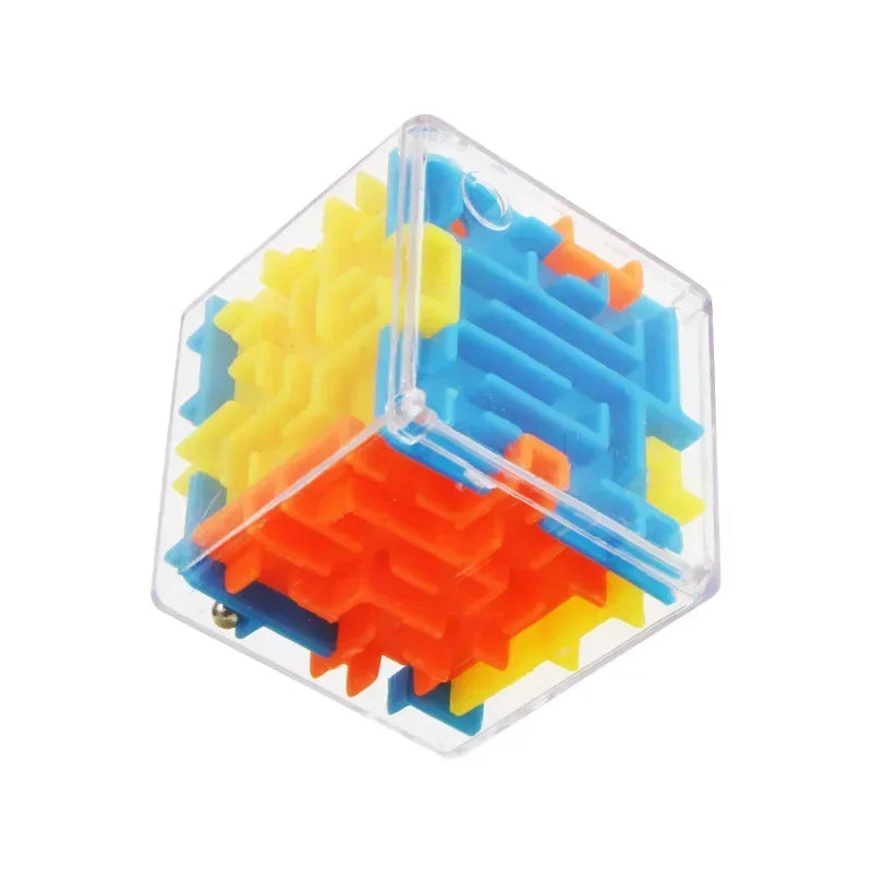 Cubo mágico transparente de 6 lados 3D